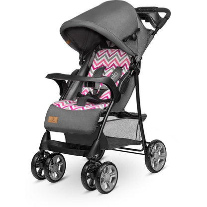 LIONELO Emma Plus Buggy, leicht & faltbar, Liegefunktion, bis 15 kg, Pink