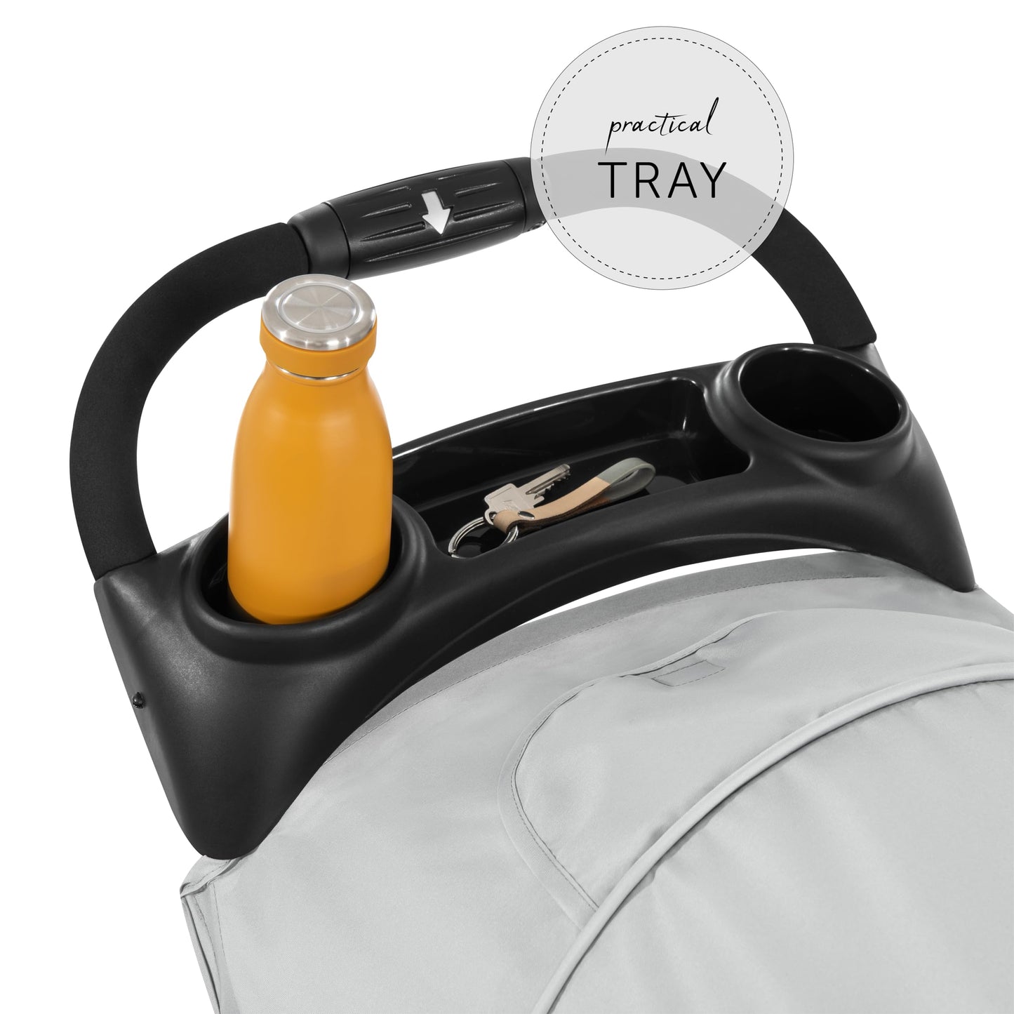 Hauck Buggy Citi Neo 3, leicht & faltbar, bis 22 kg, Grau